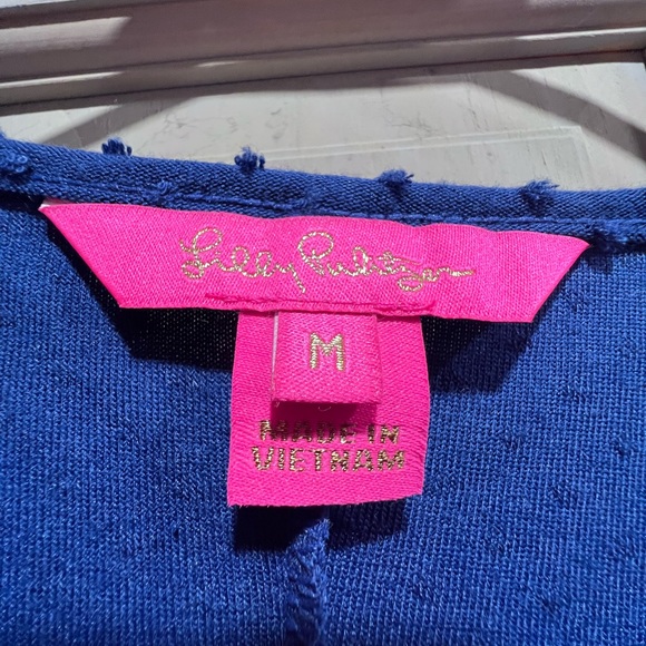 LILLY PULITZER BLUE DRESS - Picture 3 of 4